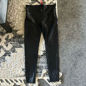 Spanx XL faux leather leggings